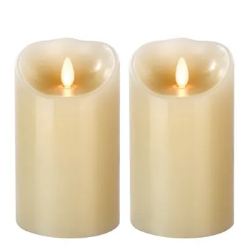 flameless ivory Luminara Wax Candle