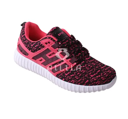 Casual knit children runnig shoes