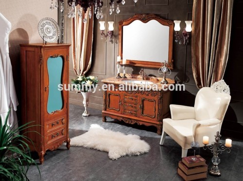 china supplier antique furniture bathroom sink cabinet