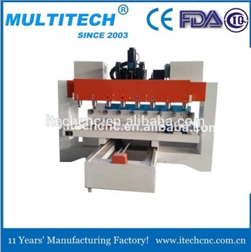 multi spindle lathe/cnc router machine multi head/multi head cnc router wood machine