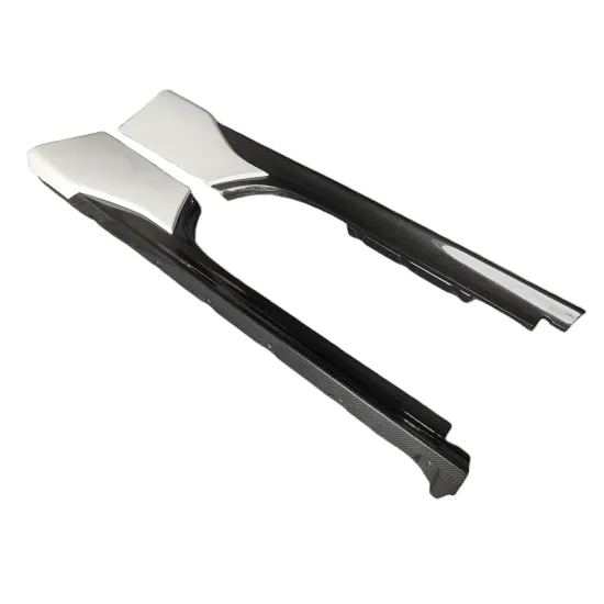 OEM Style Dry Carbon Fiber Side Skirts for Ferrari SF90 Body Kit