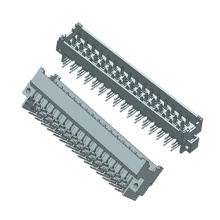 48 مواضع توصيل اليمين من النوع 2.54mm DIN41612 الموصلات