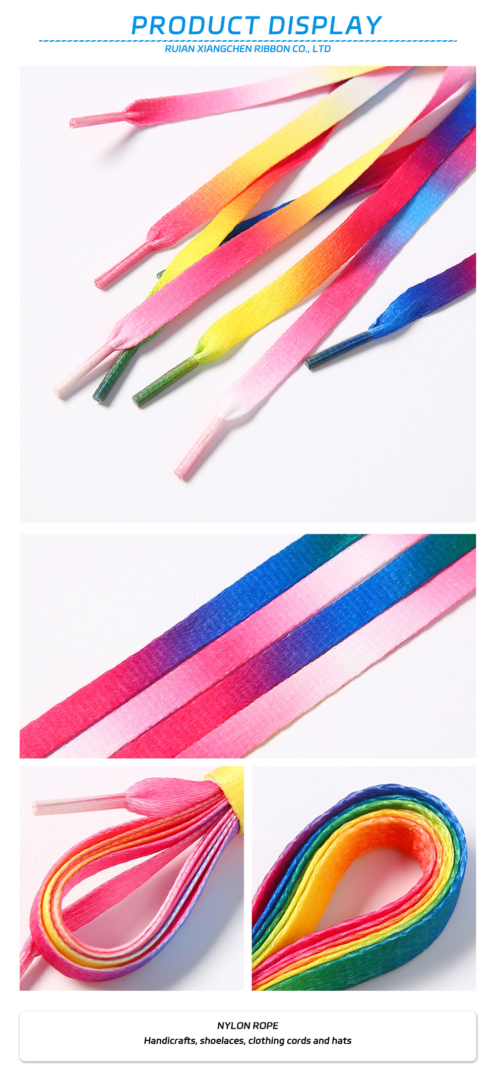 40-Colorful Flat Shoelaces x