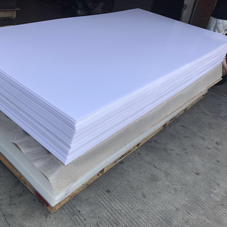 3mm White ABS Sheets For Food လုပ်ငန်းအစိတ်အပိုင်းများ