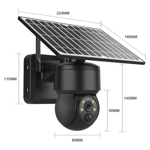 PTZ CCTV Solar Wi -Fi 카메라 보안