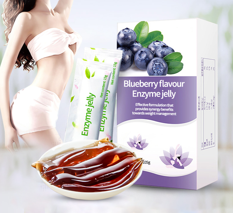 OEM/ODM Vegan Weight loss enzymes Jelly Delicious Fruity Jelly Stick Adult Multivitamin Body Slimming Jelly