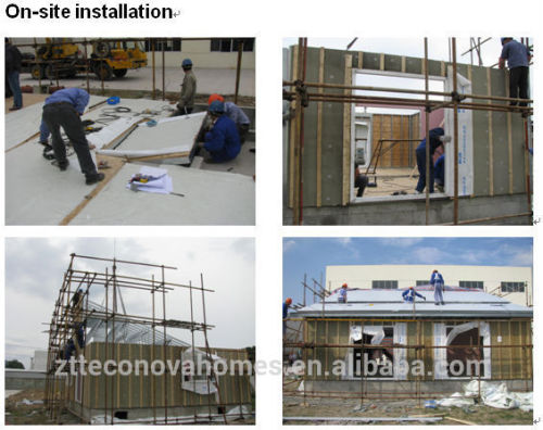 Econova Common Prefabricated Concrete Houses