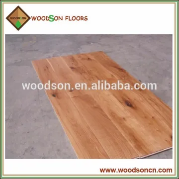 ABCD Grade Rustic Natural Big Width Engineered Oak Flooring