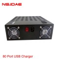 80 portas adaptador de energia do carregador USB