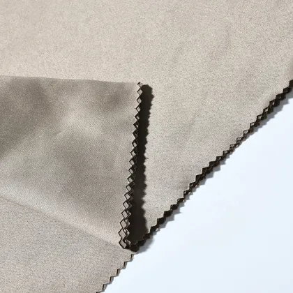 WuJiang false twist polyester crepe stretch satin