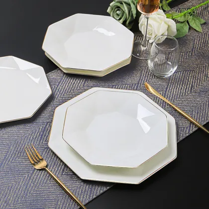 white dinner set bone dinnerset porcelain dinnerware set