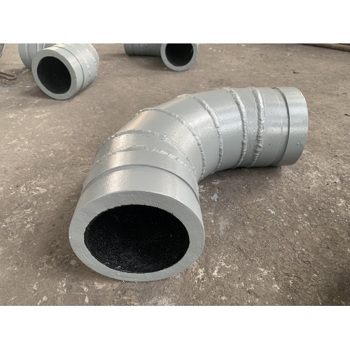 Ash removal and wear-resistant pipe for power plant