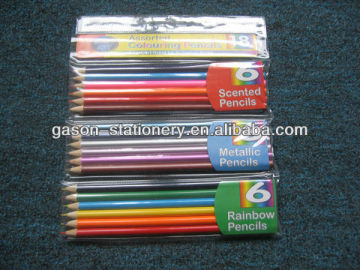 Hot selling 18 color wood pencil