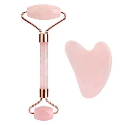 Jade Roller & Gua Sha: Ultimate Tools for Facial Beauty, Skin Care, and Muscle Relaxation