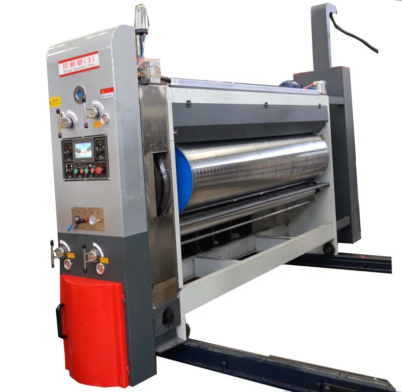 Corrugated 5 color carton box flexo printing machine