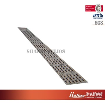 ISO9001:2008 Ductile iron Clay sand casting gully grating