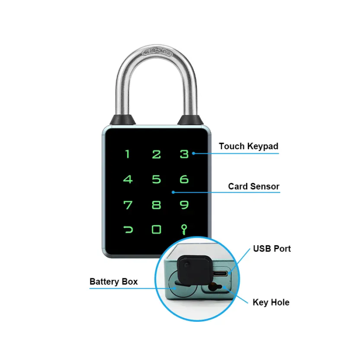 Blue Tooth Access Keyed RFID -карта пароль палбам