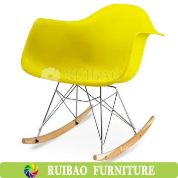 Wholesale Trade Assurance Metal Rocking Chair Metal Armrest Frame Chair for sell
