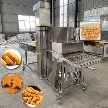 Hühnchen oder Rindfleisch: Hamburger Pastetchen und Nugget -Produktionsausrüstung