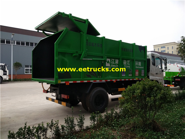 Docking Refuse Collector Trucks