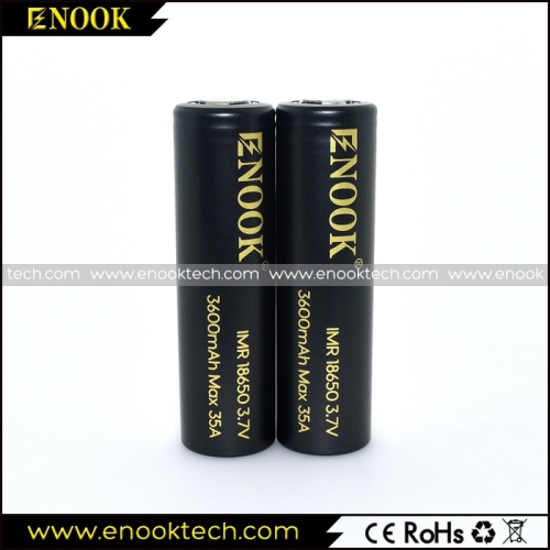 High quality 18650 Enook battery 3600mah