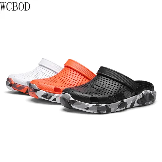 Men's Sandals 2020 Summer Beach Men Clogs Slippers Men Jelly Sandals Men's Lightweight Sandals Garden Clogs Shoes