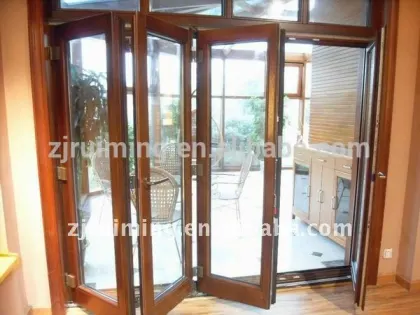 wood and Aluminum Folding Doors folding door style wood accordion folding doors