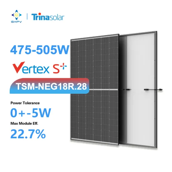 Trina Solar Modules: A Comprehensive Guide to TSM-Neg18R, Vertex S+, and Dual Glass PV Panels in 475W to 505W Range