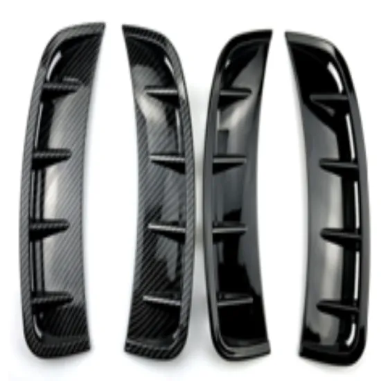 Mercedes-Benz A Class W177 2018+ Front Bumper Accessories: Side Flags, Spoilers, Intakes, and Deflectors