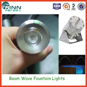 Water jet fountain nozzles 3w led light indoor water fountain