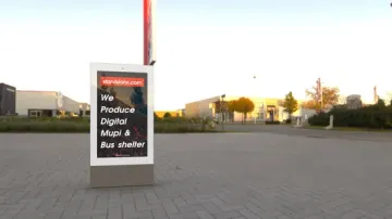 Double-Sided Waterproof Outdoor LCD Advertising Kiosk for Airports