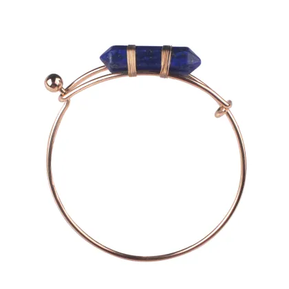 Vintage Gold Adjustable Hexagon Cuff Bracelet Bangle For Girls