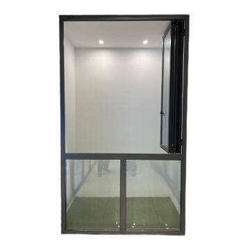 Bifold Double Glass Aluminum Kitchen Window