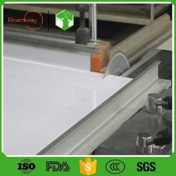 Pure white polypropylene sheet for mechanical engraving and drilling
