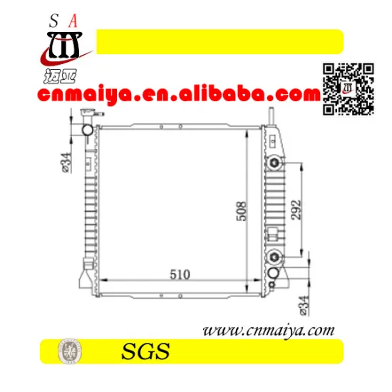 autoparts for car radiator for Japan