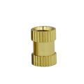 M2 brass knurled thread insert nut