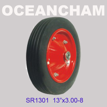 Sr1301 13'x3.00-8 Wheel Barrow Solid Rubber Wheel
