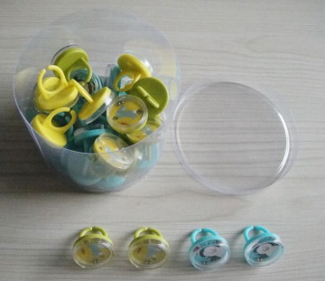 Assorted Plastic Puzzle Rings