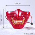 Máscara de media cara japonesa Hannya