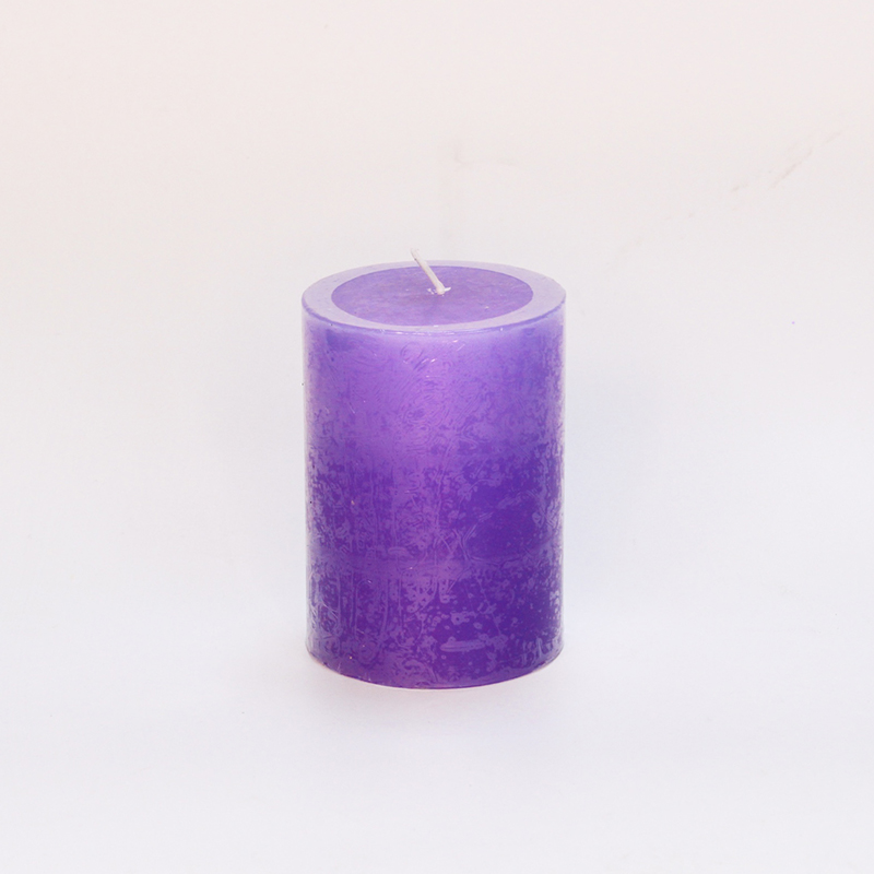 Pure Paraffin Wax Custom Gradient Pillar Candles