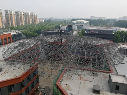 MOCONew World Phase Roof Steel Structure Dome Engineering
