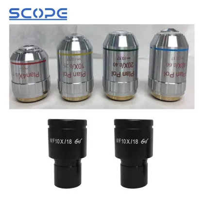 SMART-POL Binocular Trianocular Polarizing Microscope for Pol Media Analyzer and Polarizer Geology Research