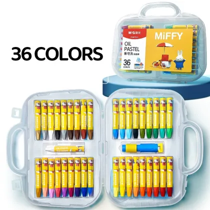 M&G 36-Color Cute Pastel Crayon Set