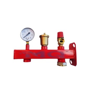 Glosok Gas Boiler Lantai Pemanasan Pengembangan Tangki Tangki dengan Kit Injap Pelepasan Tekanan Tekanan