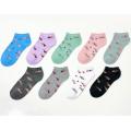 Colored polka dot casual socks