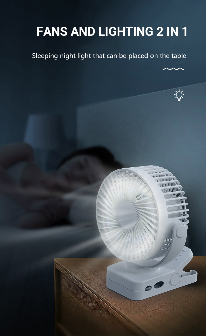 Portable Clip Electric Fan 