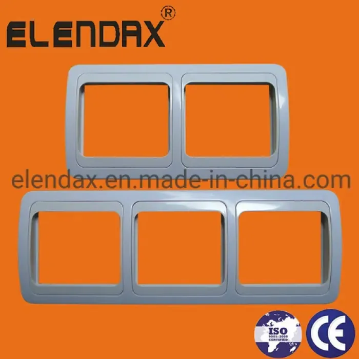 Sakelar Tombol Dinding Putih Elegan (F2001)