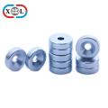 High quality strong Zn coating countersunk magnet