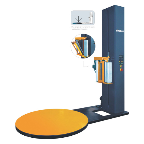 Otomatik palet streç sarma makinesi palet sarma