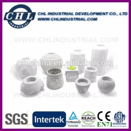 Apple shaped home decorative cement craft